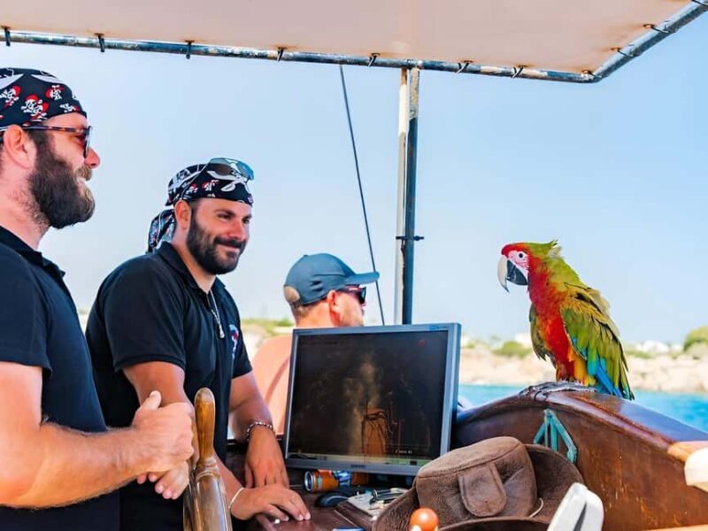 From Hersonissos: Half-Day Pirate Boat Trip with Lunch - FAQ