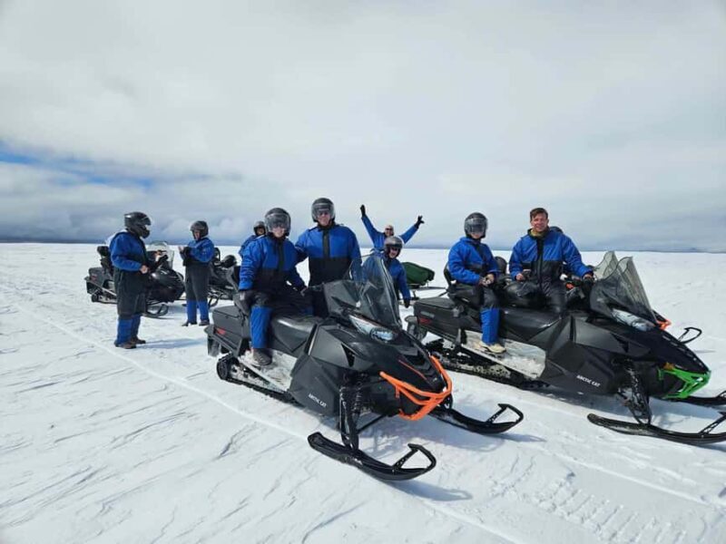 From Husafell: Langjokull Glacier Snowmobile Tour - The Experience in Detail
