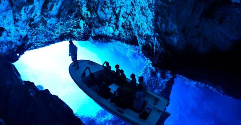 From Hvar: Blue and Green Cave Day Tour - Key Points