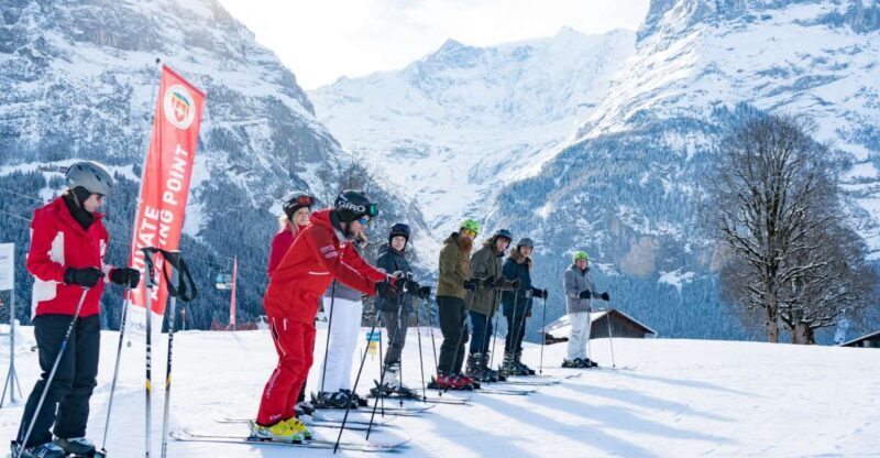 From Interlaken: 8-Hour Skiing in Grindelwald for Beginner's - An Authentic Swiss Skiing Introduction