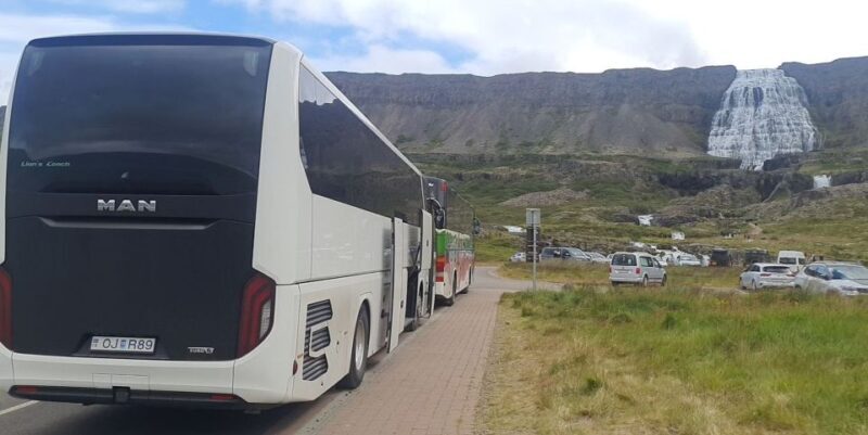 From Isafjordur: Dynjandi Waterfall Guided Day Trip by Bus - FAQs