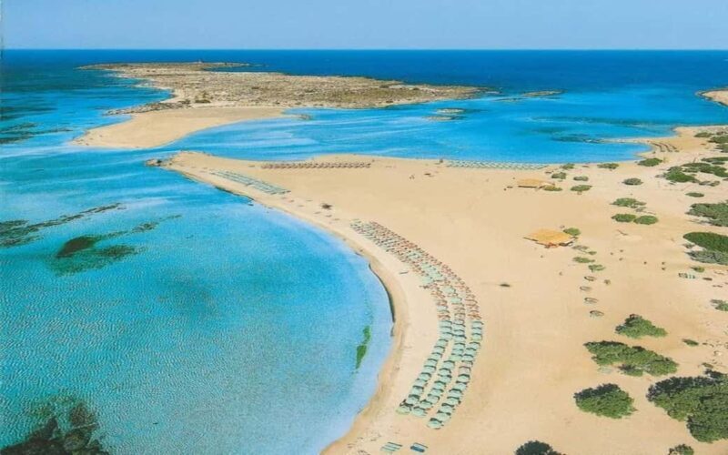 From KAVROS/GEORGIOUPOLIS : Elafonisi Island Pink Sand Beach - Key Points