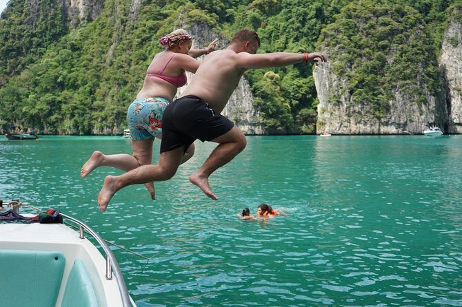 From Khao Lak : Phi Phi Islands Adventure Day Trip with Lunch - Transportation and Timing