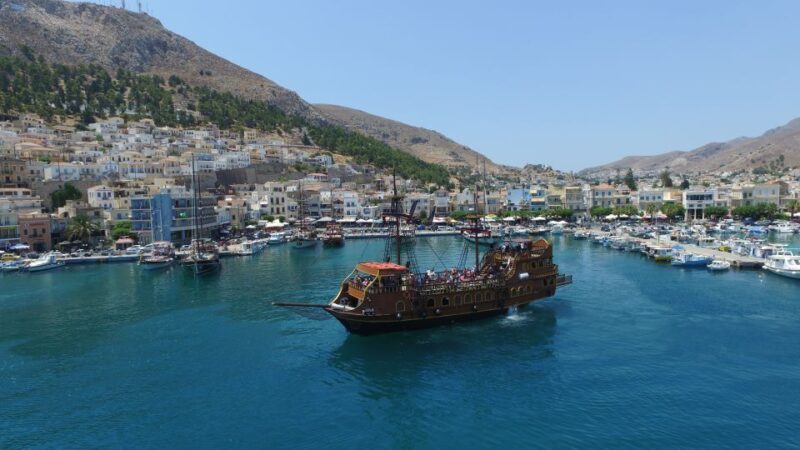 From Kos: 3-Island Pirate Cruise with Lunch and Waterslide - What You Can Expect from the 3-Island Pirate Cruise