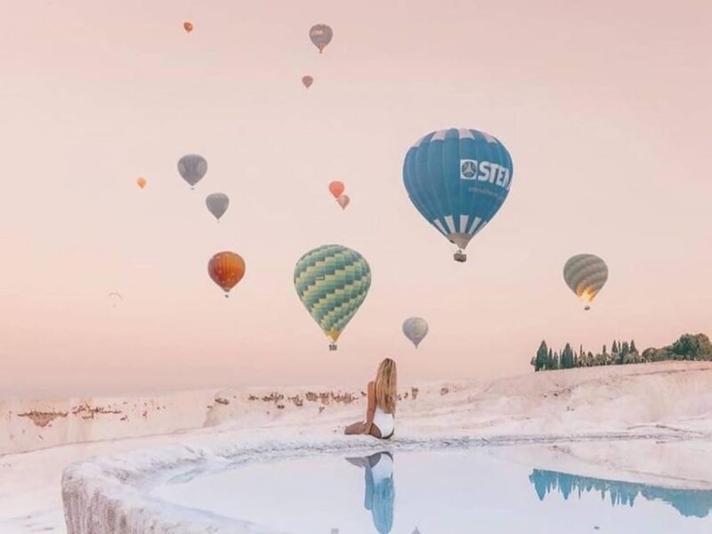 From Kusadas: Pamukkale Day Trip w/Balloon Flight & Lunch - FAQ