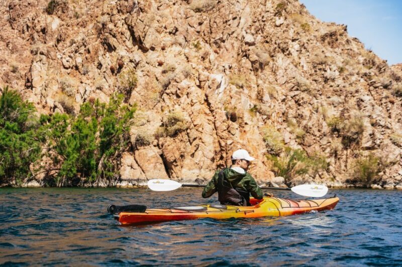 From Las Vegas: Black Canyon Half-Day Kayak Tour - End of the Tour and Return