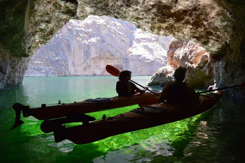From Las Vegas: Guided Four Hour Emerald Cave Tour w/lunch - An In-Depth Look at the Emerald Cave Kayak Tour