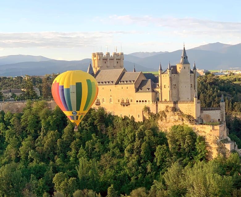 From Madrid: Hot Air Balloon Ride in Segovia with Pickup - Key Points