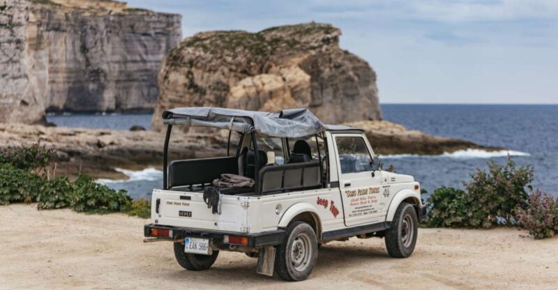 From Malta: Full-Day Gozo Jeep Tour with Lunch and Boat Ride - Key Points