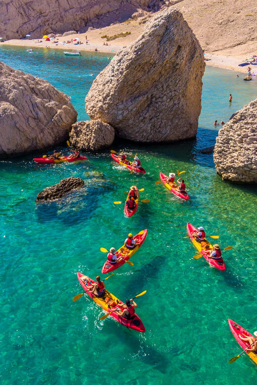 From Metajna/Novalja: Pag Bay Guided Sea Kayaking Tour - An In-Depth Look at the Pag Bay Guided Sea Kayaking Experience