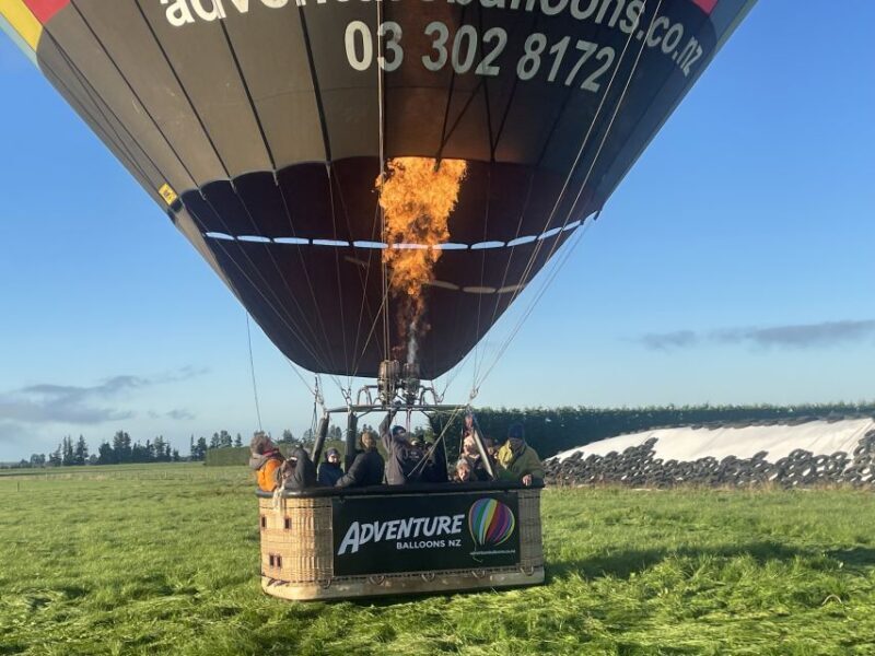 From Methven: Hot Air Balloon Flight in Canterbury with Wine - FAQs