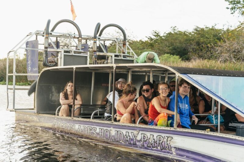 From Miami: Everglades Airboat, Wildlife Show & Bus Transfer - The Itinerary in Detail