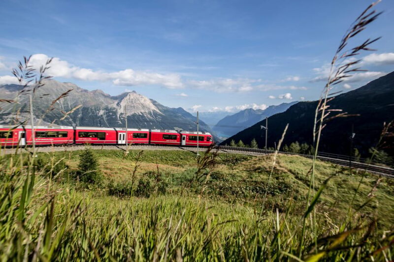 From Milan: Bernina Train Day Trip to Tirano & St. Moritz - The Star of the Show: Bernina Express