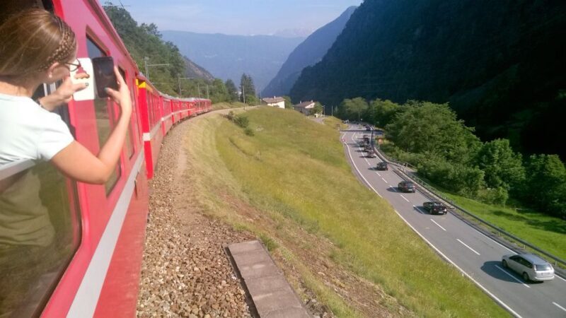 From Milan: Bernina Train, Swiss Alps & St. Moritz Day Trip - The Return: From Tirano to Milan