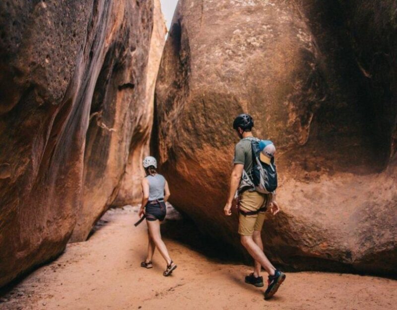 From Moab: Half-Day Canyoneering Adventure in Entrajo Canyon - What to Expect from the Moab Entrajo Canyon Canyoneering Tour