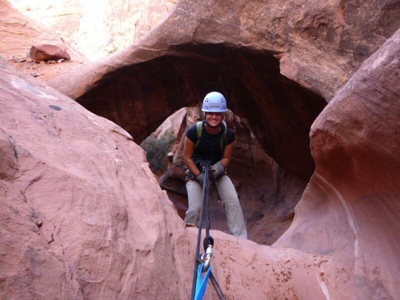 From Moab: Rock of Ages Moderate Rappelling Obstacle Course - What’s included and what to bring