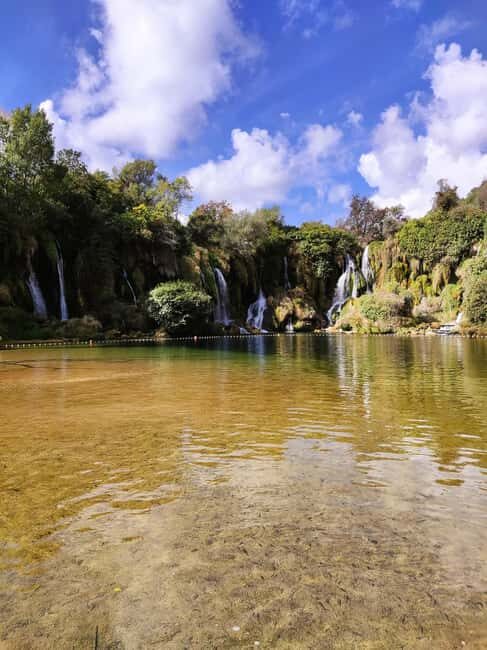 From Mostar: Kravice Waterfalls, Pocitelj & Blagaj Day Trip - Refreshing at Kravice Waterfalls