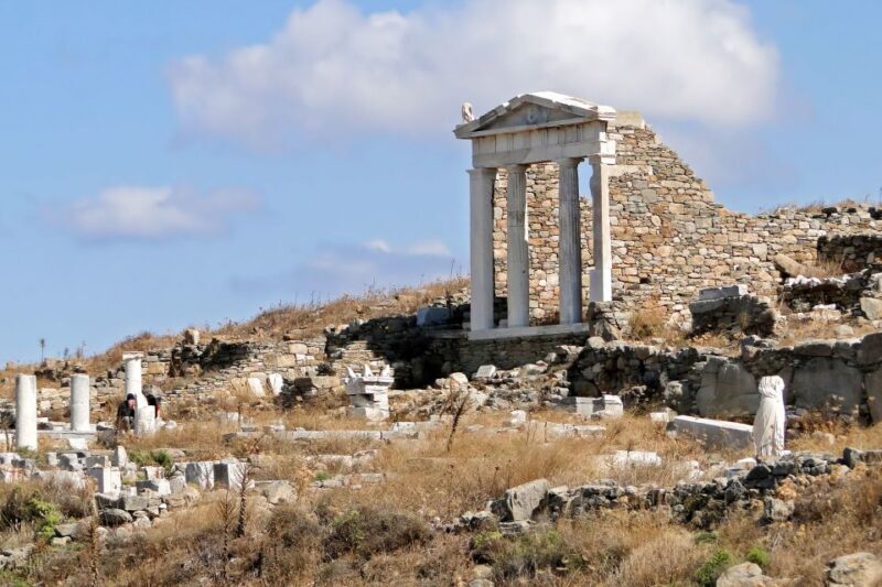 From Mykonos Port: Delos Guided Tour - The Return Trip