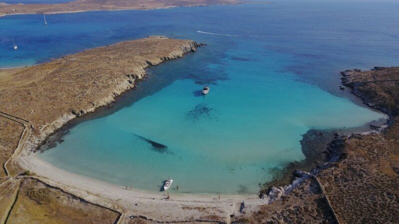 From Ornos: Private Cruise Mykonos to Delos & Rhenia Island - Key Points