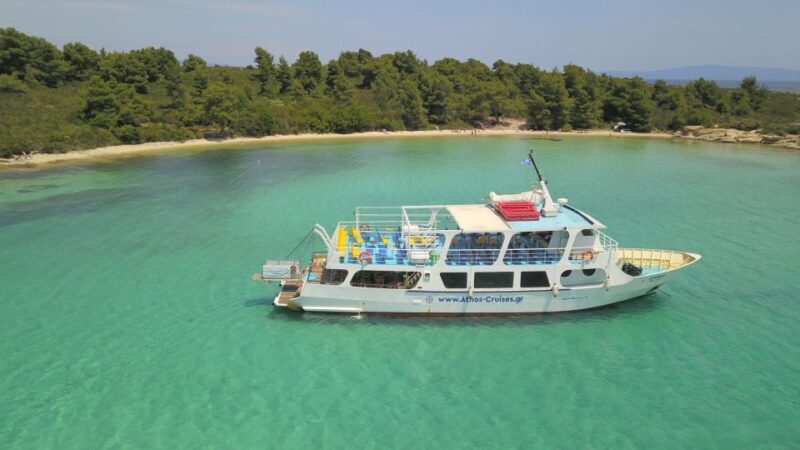 From Ouranoupoli: Blue Lagoon Two Island Cruise - Key Points