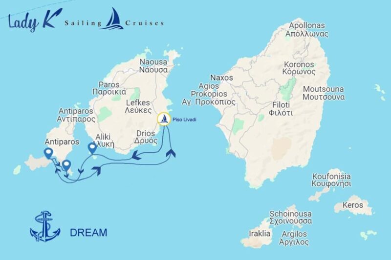 From Paros: Private Sailing Cruise with Lunch and Snorkeling - Exploring the Itinerary in Detail