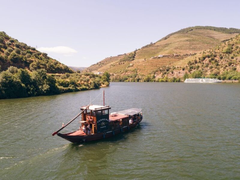 From Pinhão: Douro Valley Rabelo Boat Tour with Audio Guide - Key Points