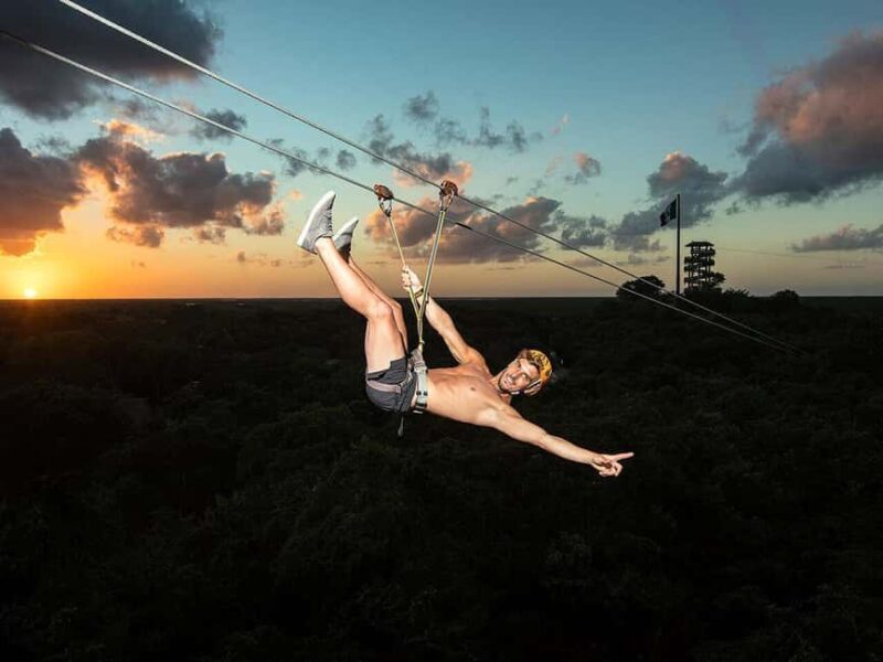 From Playa del Carmen: Tickets to Xplor Fuego Night Park - Key Points