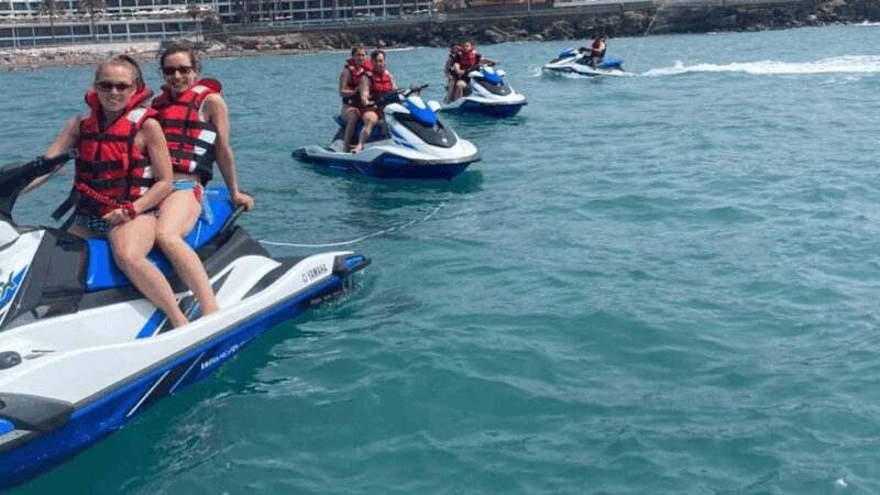 From Playa del Inglés: Guided Jet Ski Tour & Hotel Transfers - The Value of the Experience