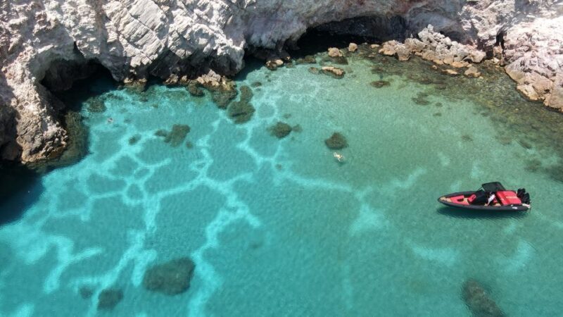 From Pollonia: Private Boat Tour to Kleftiko and Sykia Cave - The Experience on Board