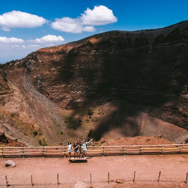 From Pompeii/Naples: Vesuvius Easy Transfer and Entry Ticket - Key Points