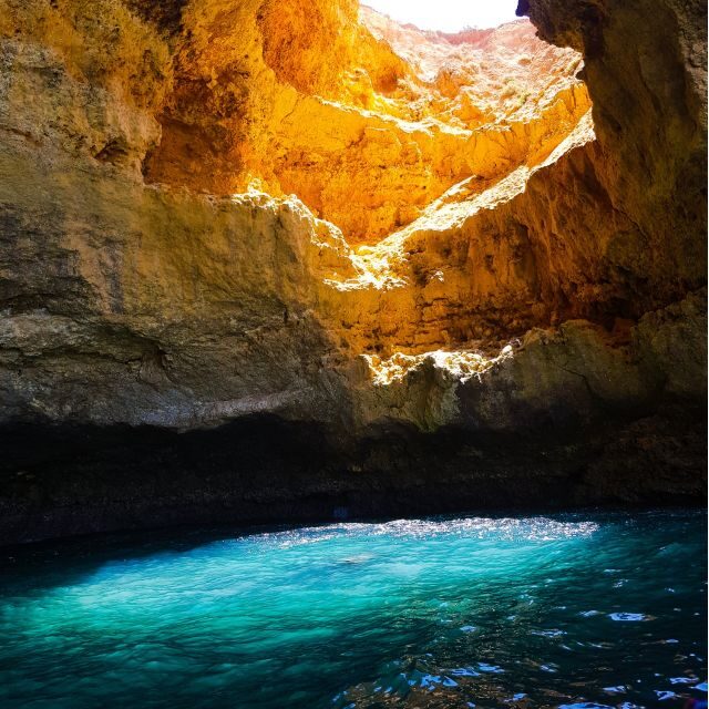 From Portimão: Benagil Sea Caves Boat Tour at Sunrise - Key Points