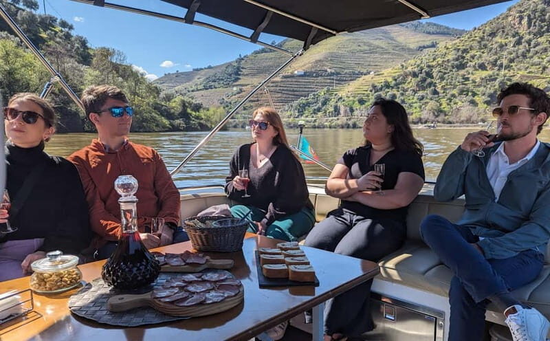 From Porto: Tastings at 2 Wineries, Chef's Lunch & Boat Tour - The Boat Cruise: A Serene Start