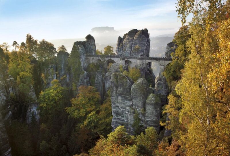 From Prague: Bohemian & Saxon Switzerland Semi Private Tour - Transportation and Group Size