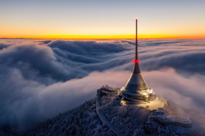 From Prague: Guided Snowshoe Tour with Mountain Views - Key Points