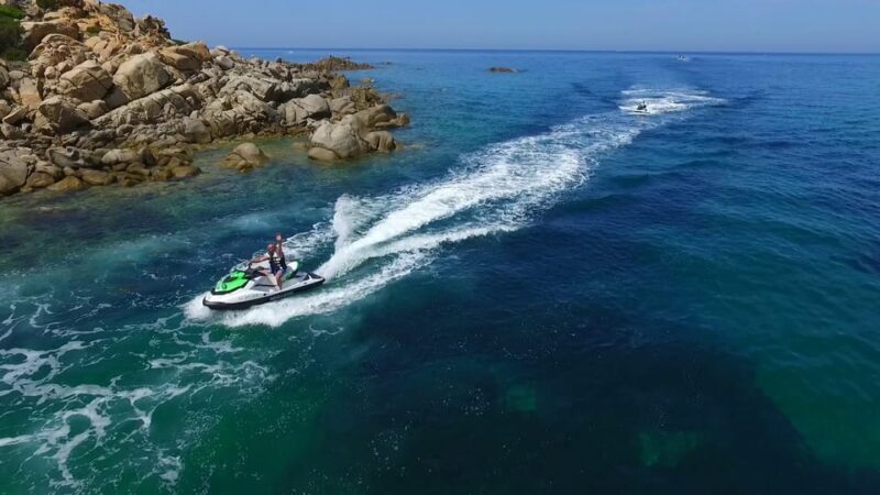 From Propriano, Jetski tour Cala d' Aguillia - 2 h - A Deep Dive into the Experience