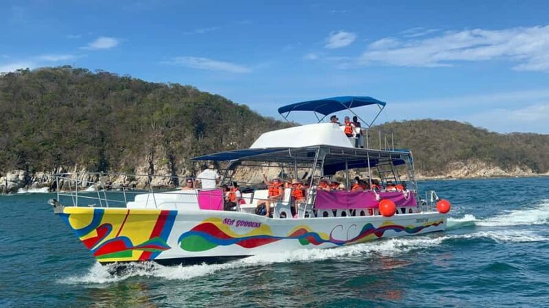 From Puerto Escondido: Huatulco 7 Bays Tour with Snorkeling - An In-Depth Look at What to Expect