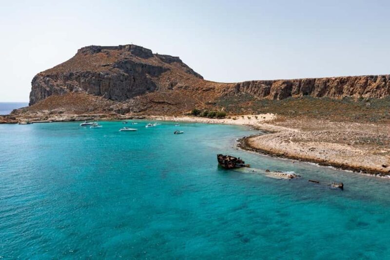 From Rethymno: Balos Lagoon, Gramvousa Peninsula with PickUp - The Sum Up