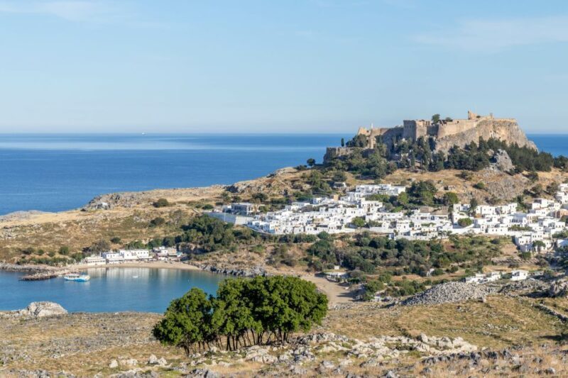 From Rhodes Town: Day Trip to Lindos - The Viewpoint on the Return Journey