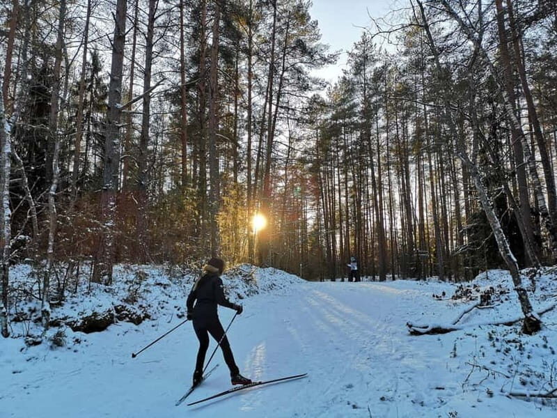 From Riga: Cross-country skiing and beating heart memorial - Key Points