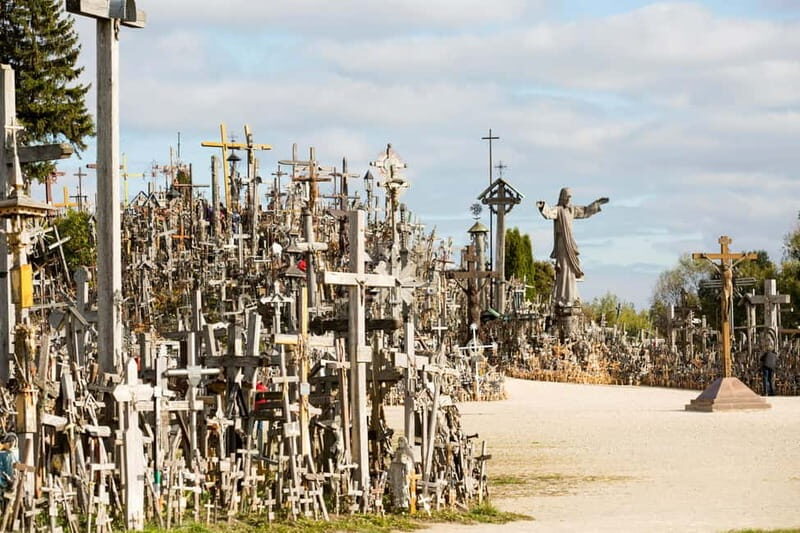 From Riga: Hill of Crosses and Jelgava Gems Tour - FAQs
