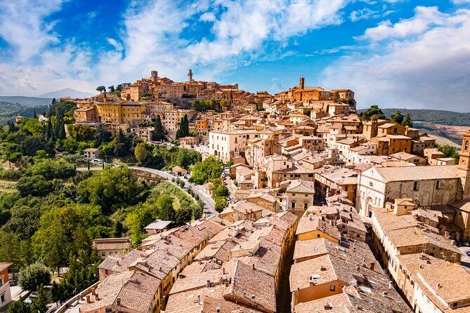 from Rome Montepulciano and Montalcino, the Wine Routes - Scenic Stops and Comfort Breaks