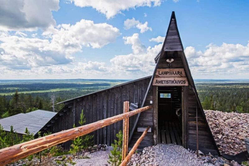 From Rovaniemi: EXCURSION TO THE AMETHYST MINE IN LUOSTO - Visiting the Lampivaara Amethyst Mine