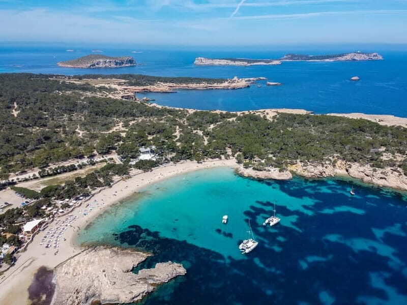 From Sant Antoni: round trip by boat to Cala Conta or Cala Bassa - An In-Depth Look at the Experience