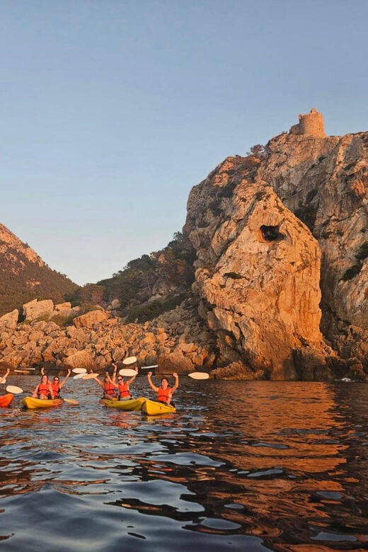 From Sant Elm: kayak tour into the sunset - picnic included - FAQ