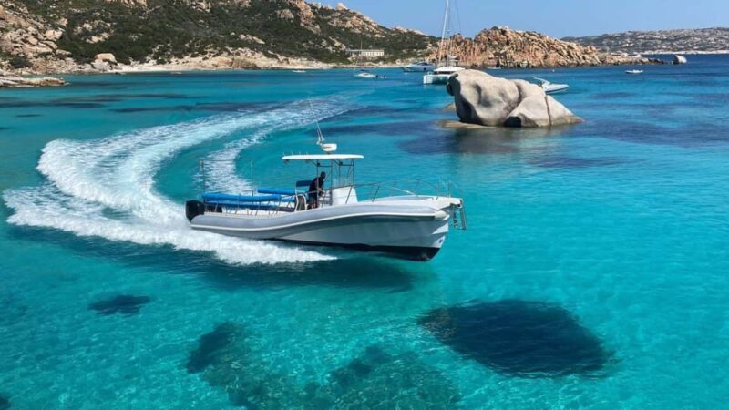 From Santa Teresa Gallura: Private maxi dinghy tour - Key Points