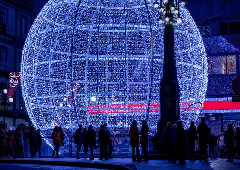From Santiago: Christmas Lights of Vigo And Pontevedra - The Sum Up