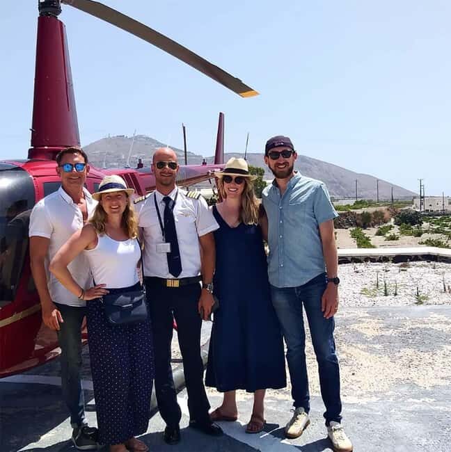 From Santorini: Private One-Way Helicopter Flight to Islands - What to Expect at Your Destination