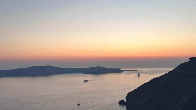 From Santorini: Volcano Cruise With Oia Sunset - Setting Sail from Athinios: What to Expect at the Start