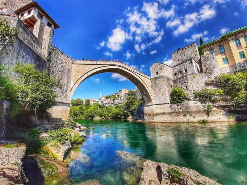 From Sarajevo: Mostar, Kravice Waterfalls and 4 Cities Tour - Key Points