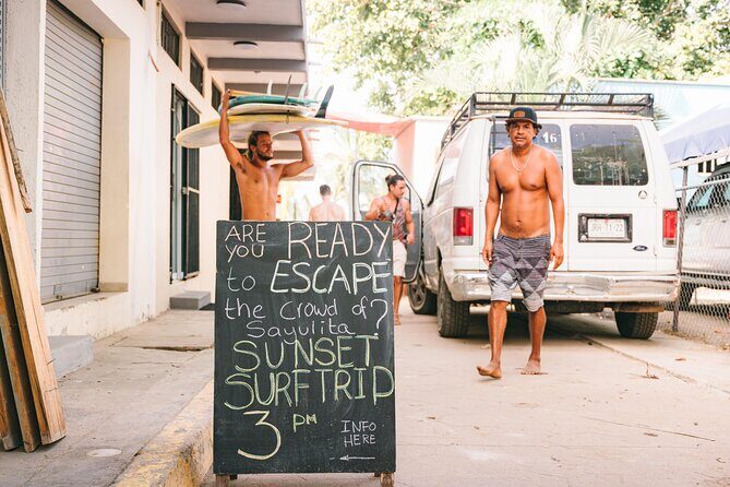 From Sayulita: Surf Trip to La Lancha Beach -all ages & levels - What’s Included & What’s Not